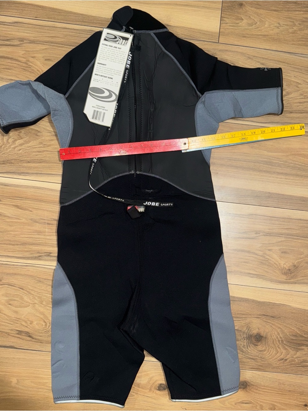 JOBE Shorty Water ware Impress Swimming Wetsuit - Mens L Diving Short nwt tags - Picture 2 of 9
